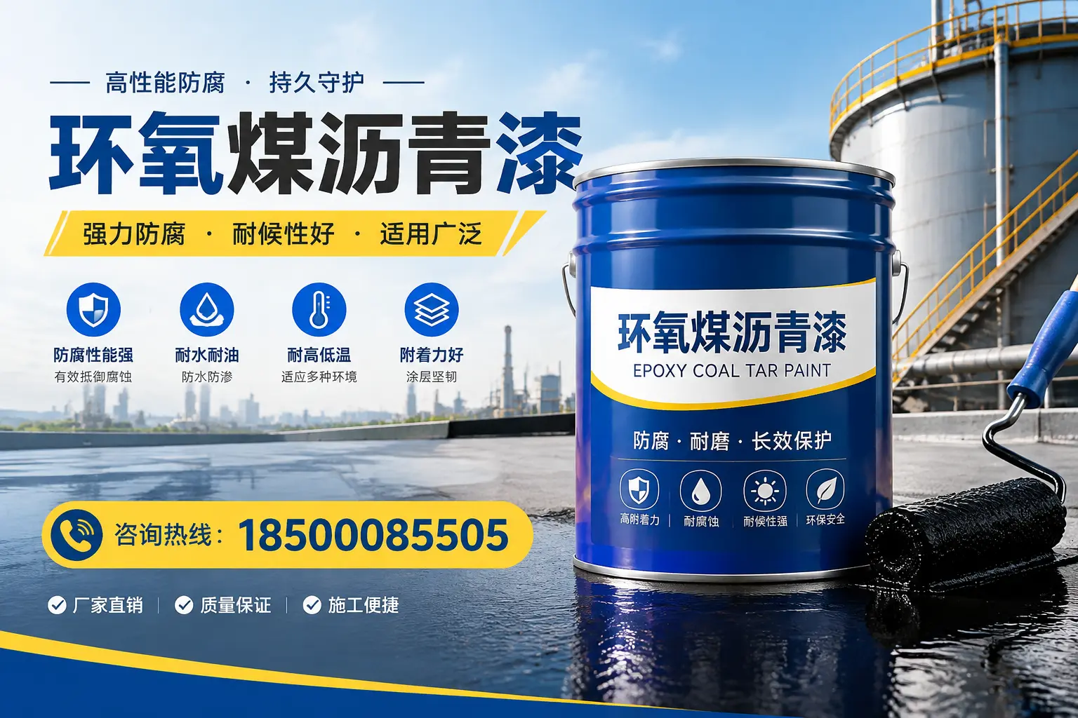 环氧煤沥青漆的储存与运输注意事项,海东企业须知